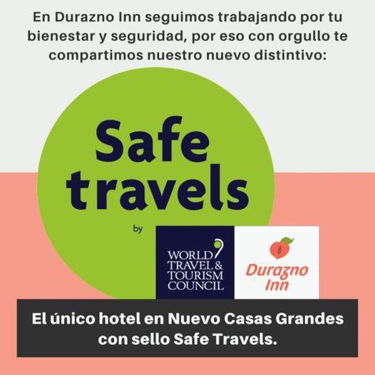 Durazno Inn Nuevo Casas Grandes Esterno foto